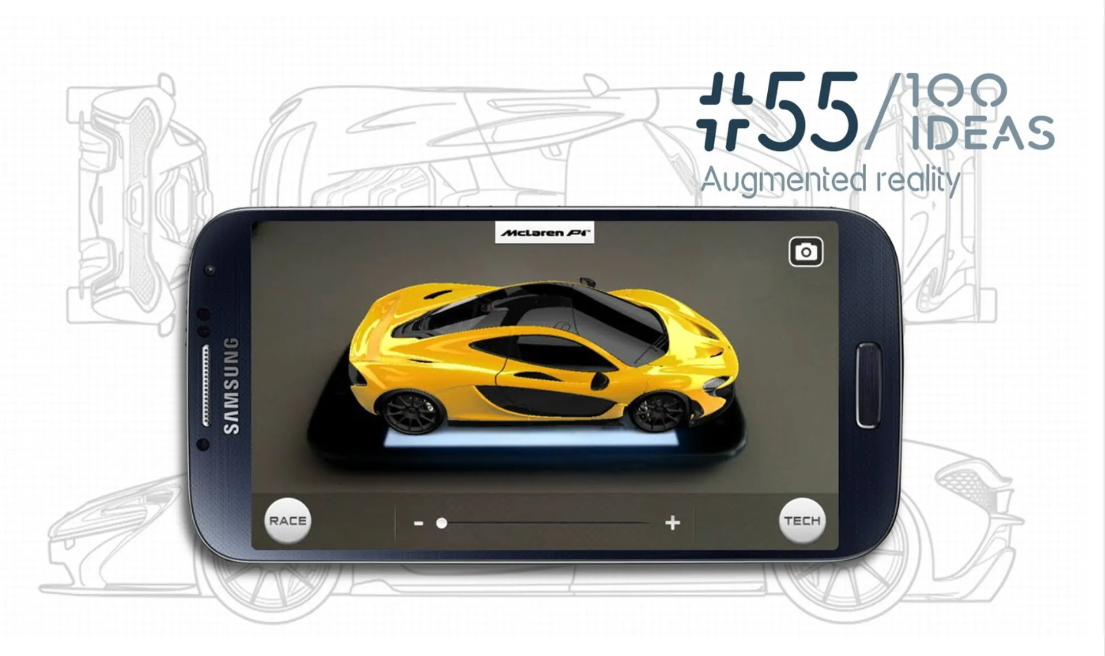 Idea #55 - an augmented reality car design app