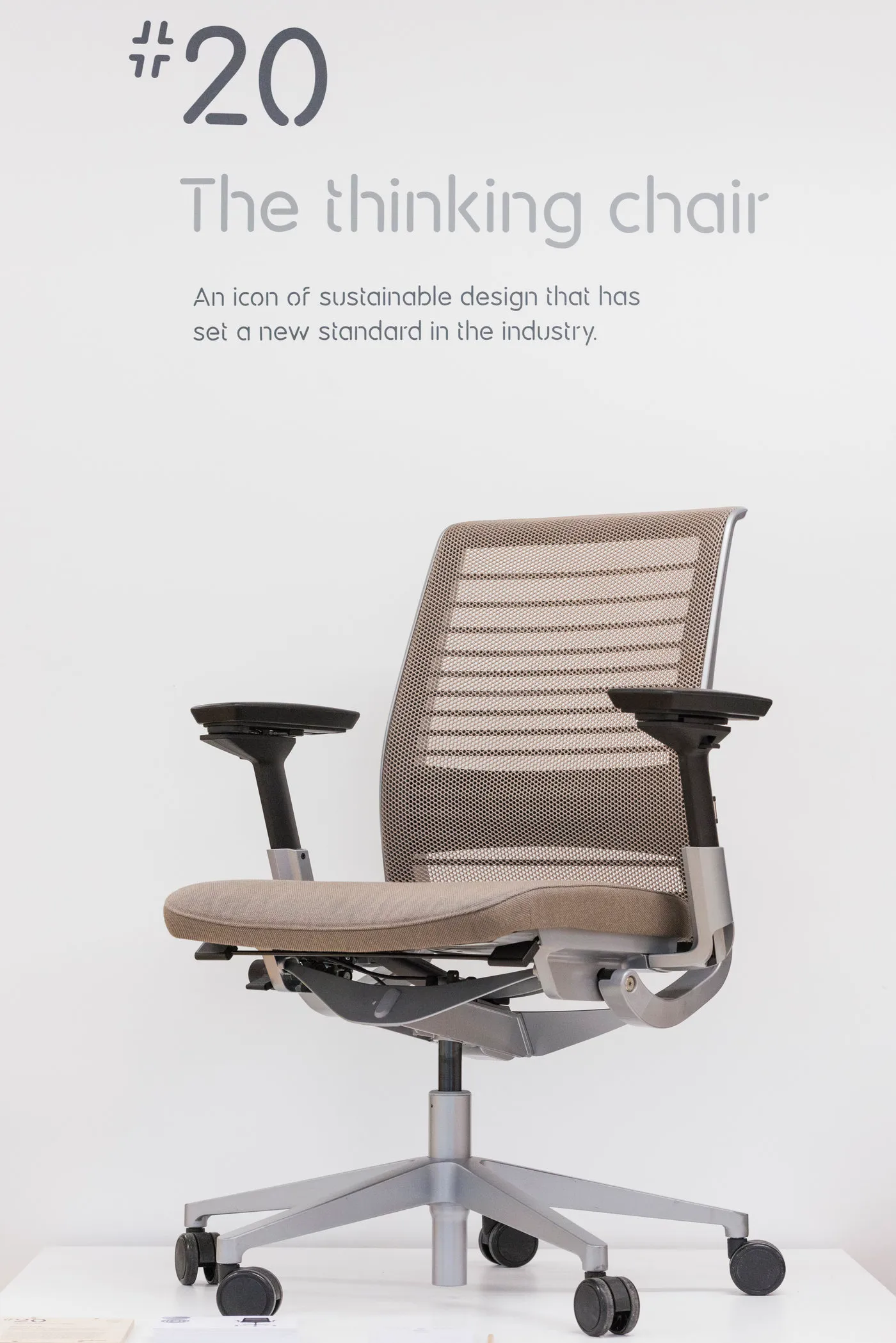 Idea #20 - the thinking chair - a sustainable and ergonomic chair from Steelcase