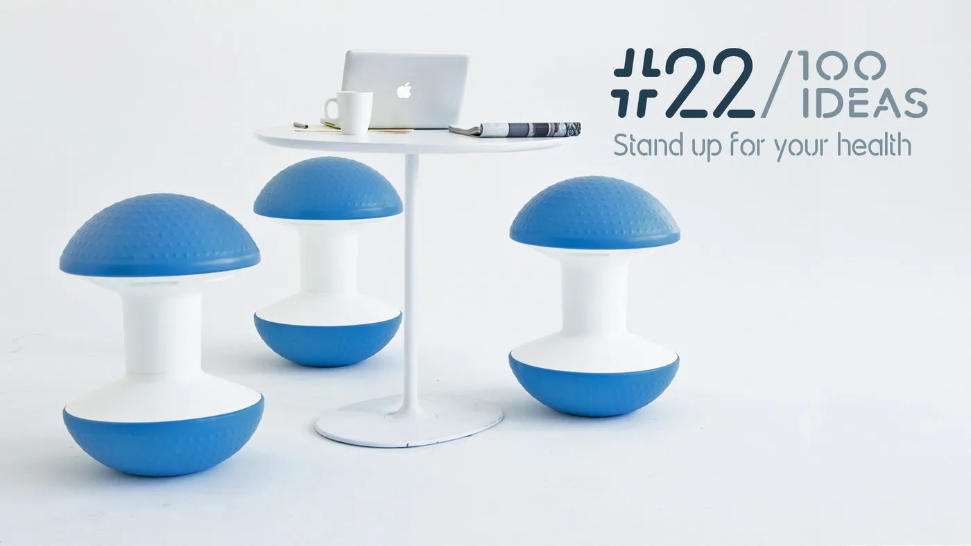 Idea #22 - a dynamic stool to encourage movement and actively engage you while working at home or in the office